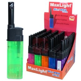 800 pieces Maxlight Mini BBQ Lighter Clear - Lighters