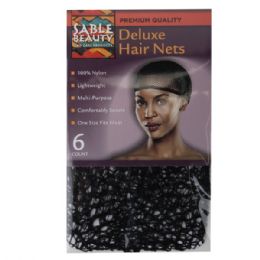 240 pieces Sable Beauty Deluxe Hair Nets 6PK - Assorted Cosmetics