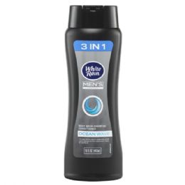 6 of White Rain 15oz Men's 3in1 Body Wash Ocean Wave