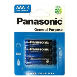 12 pieces Panasonic Battery HD AAA 4PK - Batteries