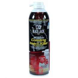 12 pieces Black Jack Crawling Insect Killer 12.75oz Unscented - Pest Control