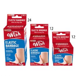 48 of Wish Bandage Elastic Assorted Sizes
