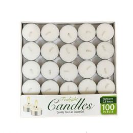12 pieces Candle Tealight 100PK Box - Candles & Accessories