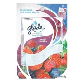 24 pieces Glade Hang it Wild Berries - Air Fresheners