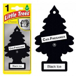 24 pieces Little Tree AF Black Ice 6pk - Air Fresheners