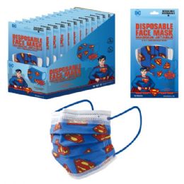 1200 pieces DC Children Mask 10PK Superman - Face Mask