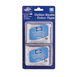 48 pieces Wish Cotton Swabs Paper 50CT*2PK - Cotton Balls & Swabs