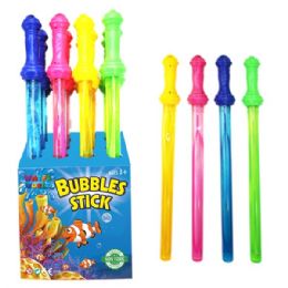 24 pieces Water World Bubble Stick 24in - Bubbles