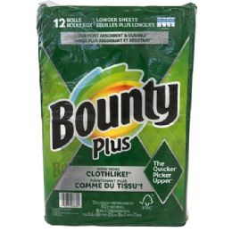 12 pieces Bounty Paper Towel 86 Sheet - Tissue Paper