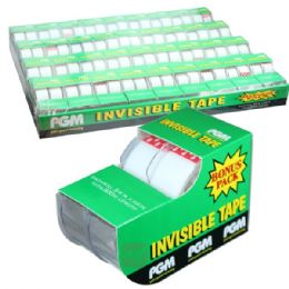 72 of Invisible Tape 3/4x300in 2PK