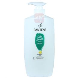 6 pieces Pantene Shampoo 900ml 30.4floz Pump Silky Smooth Care - Shampoo & Conditioner