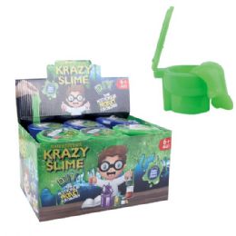 72 pieces Krazy Slime 130g Toilet Fart Sound - Magic & Joke Toys