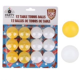 48 pieces Party Central Recreational Ping Pong Balls 12PK - Balls