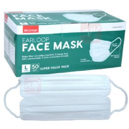30 pieces Iris Ohyama White 3PLY Face Mask - Face Mask