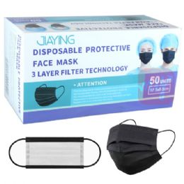 3000 pieces JiaYang Face Mask Disposable Black - Face Mask