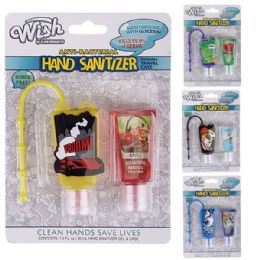 48 pieces Wish Silicone Hand Sanitizer 2PK Boys - Hand Sanitizer