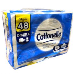 2 Wholesale Cottonelle 24count Bundle Toilet Tissue Ultra CleanCare
