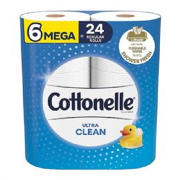6 Wholesale Cottonelle 6count Bundle Toilet Tissue Ultra Clean
