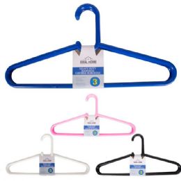 36 pieces Ideal Home Plastic Hangers 3PK Basic HD - Hangers