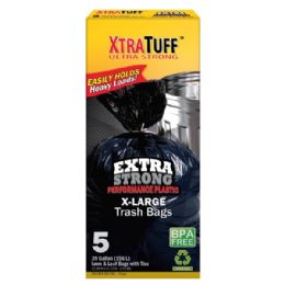 24 pieces Xtratuff Twist Tie Trash Bag Box 39G 5CT - Garbage & Storage Bags