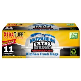 24 pieces XtraTuffo Drawstring Trash Bags 13GAL 11CT - Garbage & Storage Bags