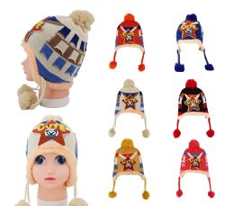 36 Pieces Cute Assorted Winter Beanie - Winter Helmet Hats