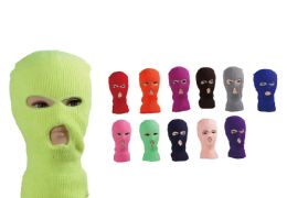 144 Pieces Assorted Color Face Mask - Face Mask