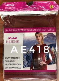 36 of 2pc Women Thermal Set