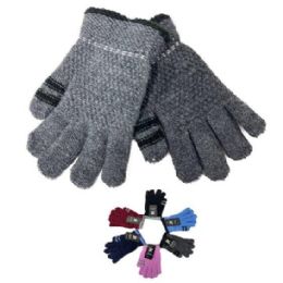 48 Pieces Child's Knitted Gloves - Junior / Kids Winter Hats