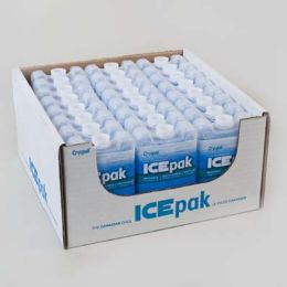 24 Pieces Ice Pak Hard Shell Reusable 3x5in 24pc Pdq - 4th Of July