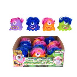 24 of Hair Monster Screaming Sound Toy 4ast 12pc Pdq