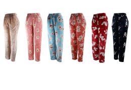 72 of Assorted Print Ladies Pajamas