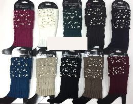 24 of Women Assorted Color Leg Warmers