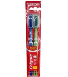 72 Sets Colgate Toothbrush Double Action 2pc - Toothbrushes and Toothpaste