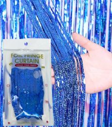 96 Pieces Foil Fringe Curtain - Photo Prop Accessories & Door Cover