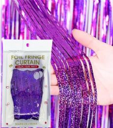 96 Pieces Foil Fringe Curtain - Photo Prop Accessories & Door Cover