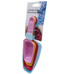144 Wholesale 4pc Measuring Scoop And Spoon Set
