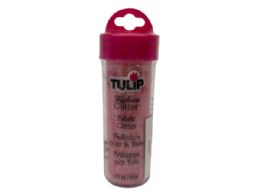 132 pieces Tulip Pastel Pink Fabric Glitter 0.63 Oz. - Craft Glue & Glitter