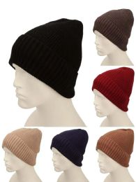 36 Wholesale Men's Fleece Beanie