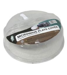 48 Pieces PLASTIC MICROWAVE COVER Round LARGE With VENT - Microwave Items