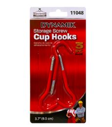 72 Pieces 3 Pc Storage Hook Set - Hooks