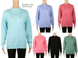 48 Pieces Women's Sweater Shirt - Womens Sweaters & Cardigan