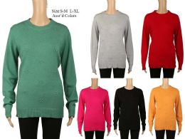 48 Pieces Women's Sweater Shirt - Womens Sweaters & Cardigan