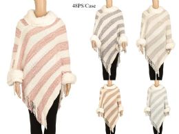 48 of Woman Poncho Scarf