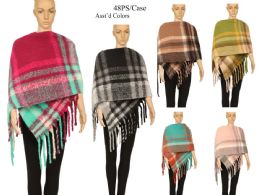 48 of Woman Scarf Poncho