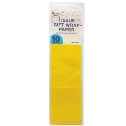 72 Pieces Party Solution Tissue Paper 10 Ct 30 X 20 In Yellow - Tissue Paper
