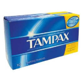 12 Pieces Tampax Tampon 10 Ct Regular - Personal Care Items