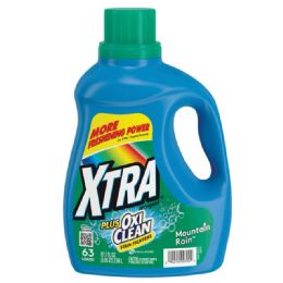 4 pieces Xtra Liquid Detergent 97.7 Oz Mountain Rain - Laundry Detergent