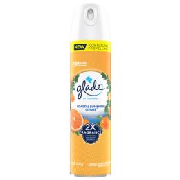 6 of Glade Air Freshener Spray 8.3 Oz Coastal Sunshine Citrus