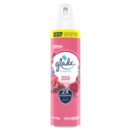 6 of Glade Air Freshener Spray 8.3 Oz Rose & Bloom